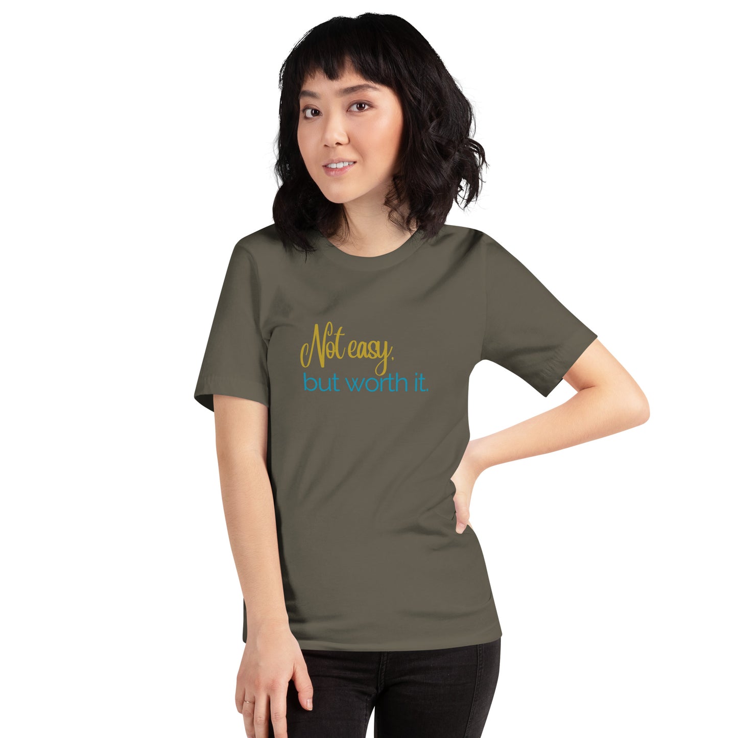 Not Easy Unisex t-shirt
