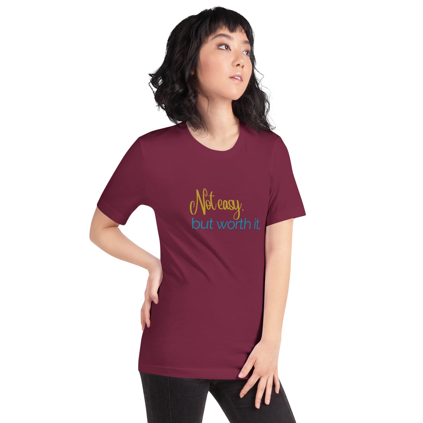Not Easy Unisex t-shirt