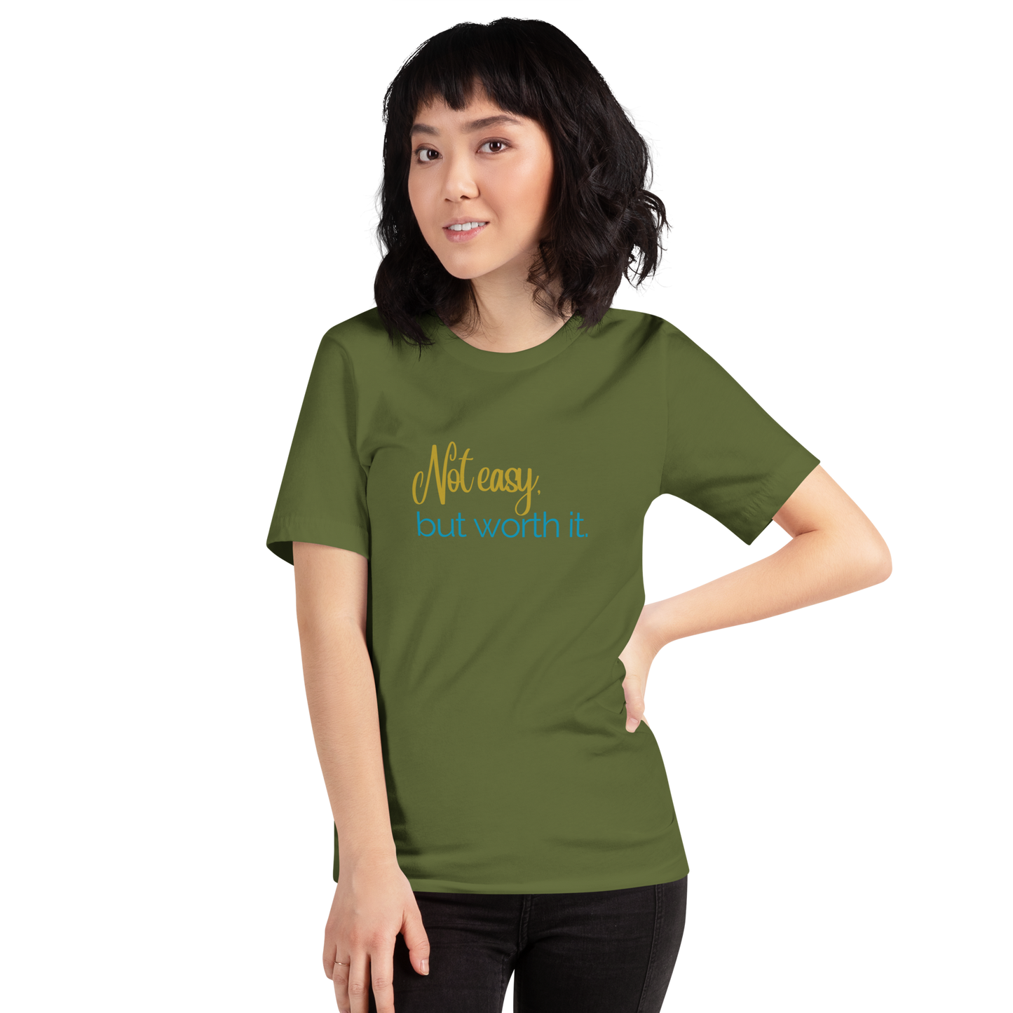 Not Easy Unisex t-shirt