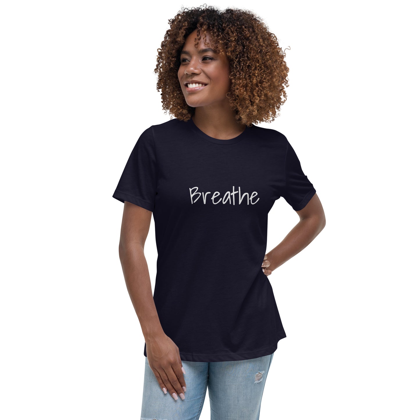 Women's Relaxed Crew Neck Top and T-Shirt